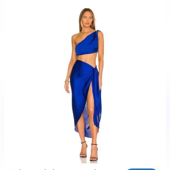 Baobab Marea Set x Revolve bossanova blue top sarong skirt travel resort - Picture 1 of 11